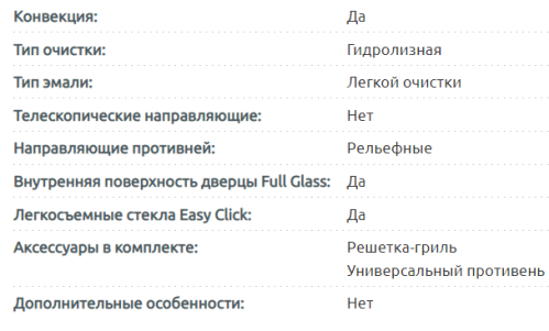 Электрический духовой шкаф Evelux (Эвелюкс) EO 620 I