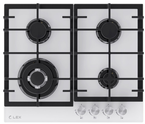 Газовая варочная панель Lex (Лекс) GVG 645 WH