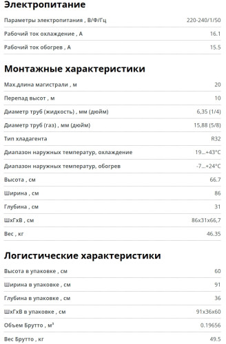 Сплит-система Ecoclima (Экоклима) ECW-HE24/BB-4R2