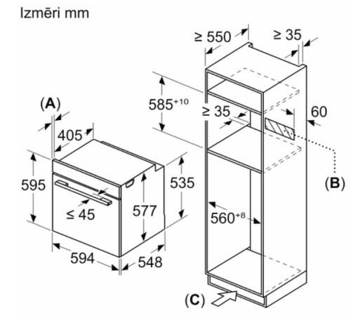 Электрический духовой шкаф Bosch (Бош) HNG978NM1