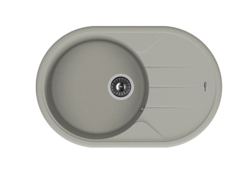 Кухонная мойка Florentina (Флорентина) Лотос 780, грей