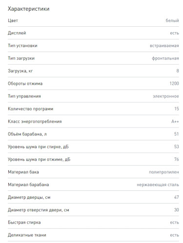Встраиваемая стиральная машина Zigmund-Shtain (Зигмунд-Штайн) BWM 03