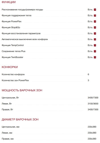 Индукционная варочная панель Miele (Мили) KM 7575 FL