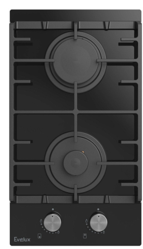 Газовая варочная панель Evelux (Эвелюкс) HEG 300 BG