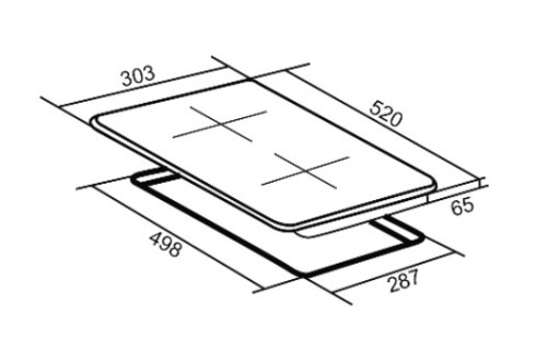 Электрическая варочная панель ORE (Оре) EA30