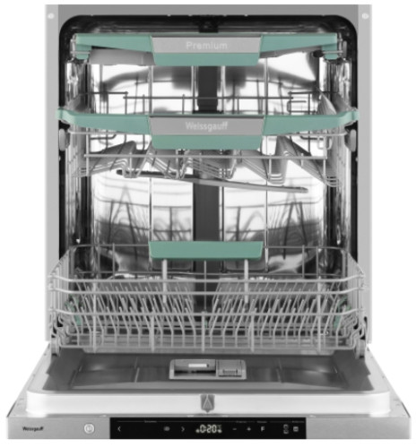 Встраиваемая посудомоечная машина Weissgauff (Вайсгауф) BDW 6151 Inverter Touch AutoOpen Timer Floor
