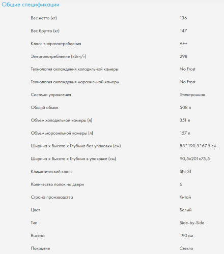 Холодильник Haier (Хайер) HB18FGWAAARU