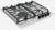 Газовая варочная панель Haier (Хайер) HHX-M64CWFX