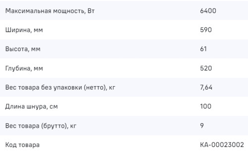 Индукционная варочная панель MAUNFELD CVI594STBKC