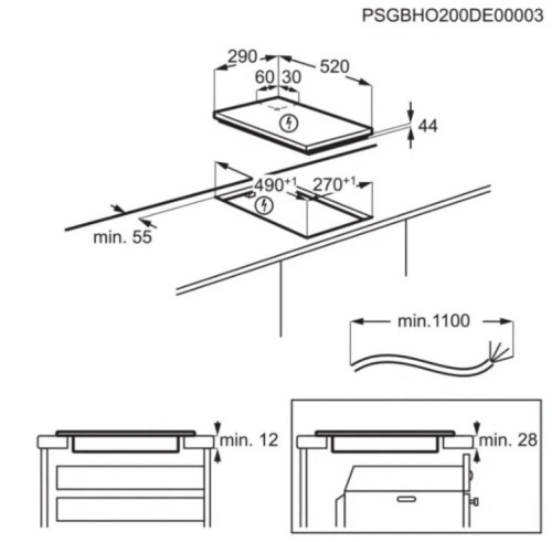 Индукционная варочная панель AEG (АЕГ) IKB32300CB