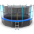 Батут EVO Jump Internal 16ft (Blue) + Lower net, с внутренней сеткой