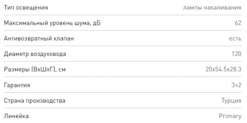 Встраиваемая вытяжка Zigmund-Shtain (Зигмунд-Штайн) K 012.6 S