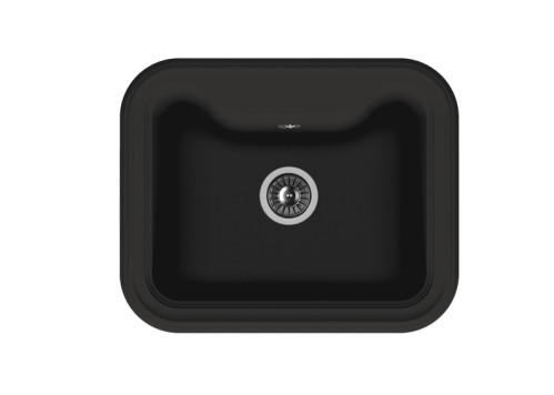 Кухонная мойка Florentina (Флорентина) Крит 630, антрацит