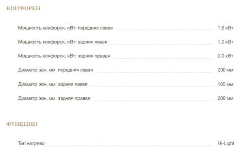 Электрическая варочная панель MONSHER (Моншер) MHE 46