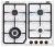 Газовая варочная панель DeLonghi (ДеЛонги) BC 46 PRO