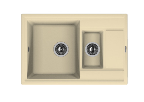 Кухонная мойка Florentina (Флорентина) Липси 780К, шампань