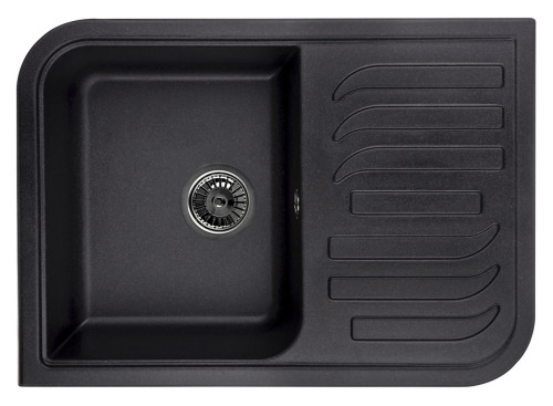 Кухонная мойка Granula (Гранула) GR-7001 bl, черный