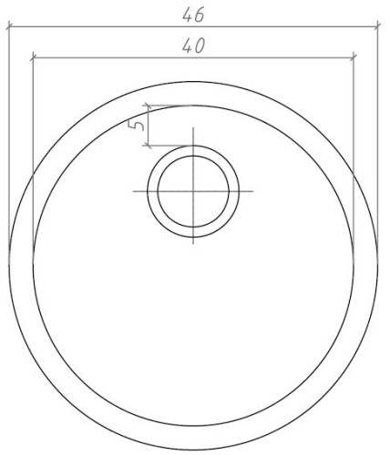 Кухонная мойка Seaman Natural Genova SMC-460E Supreme Standart