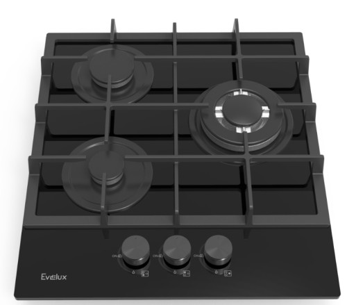 Газовая варочная панель Evelux (Эвелюкс) HEG 425 BG