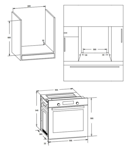 Электрический духовой шкаф Smart Life (Смарт Лайф) SL OE6501R1