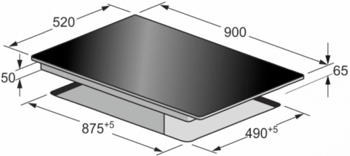 Индукционная варочная панель Kaiser (Кайзер) KCT 97 FI La Perle