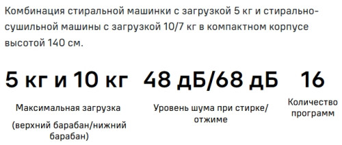 Стиральная машина с сушкой MAUNFELD (Маунфилд) MFWD14157WH06