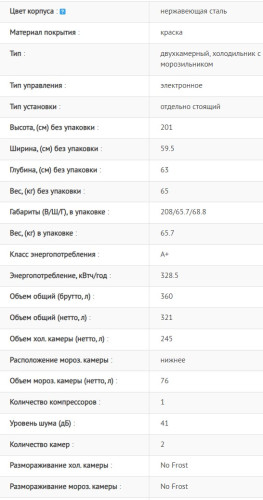 Холодильник Schaub Lorenz (Шауб Лоренц) SLU C201D0 G