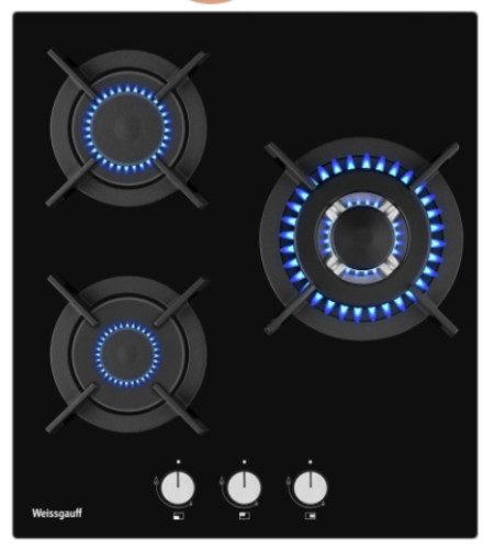 Газовая варочная панель Weissgauff (Вайсгауф) HG 430 BGV