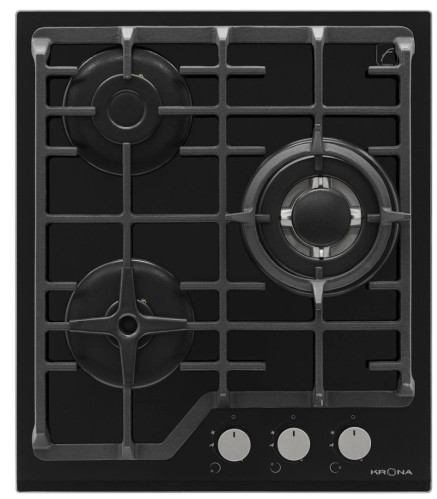 Газовая варочная панель Krona (Крона) CORNIOLA 45 BL