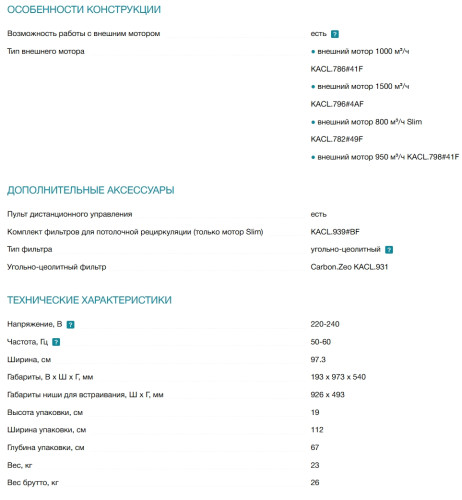 Встраиваемая вытяжка Falmec (Фалмек) Nube Isola 90 White