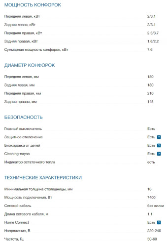 Индукционная варочная панель Bosch (Бош) PIE631HB1E