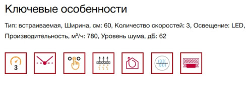 Встраиваемая вытяжка Kuppersberg (Купперсберг) INPUSH 60 X