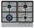 Газовая варочная панель Gorenje (Горенье) GW641XHF