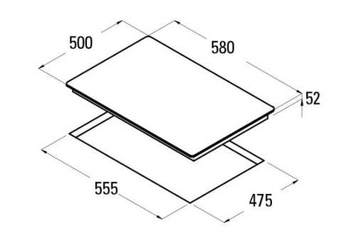 Газовая варочная панель Cata (Ката) GI 6004 X