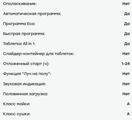 Посудомоечная машина Evelux (Эвелюкс) DS 1055