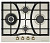 Газовая варочная панель Kuppersberg (Куперсберг) FS 610 C Bronze