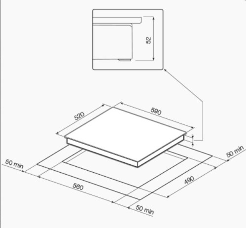 Электрическая варочная панель Graude (Грауде) EK 60.2 WF
