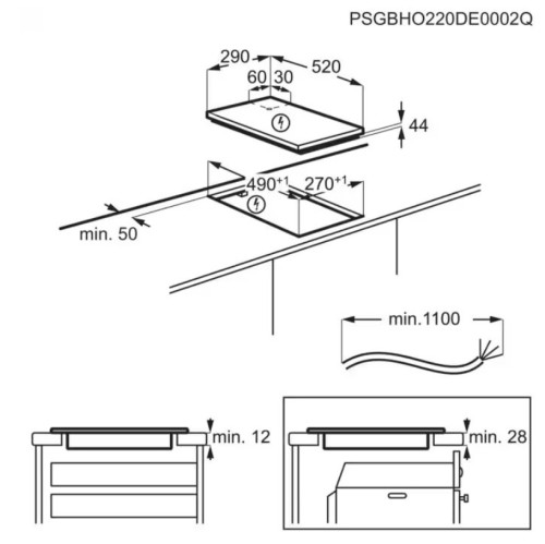 Индукционная варочная панель Electrolux (Электролюкс) LIT30210C