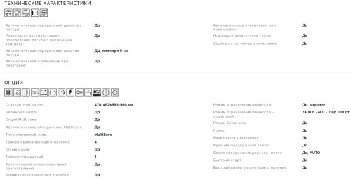 Индукционная варочная панель Smeg (Смег) SIM1644D