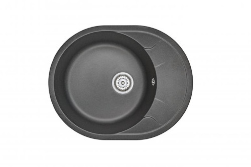 Кухонная мойка GRANULA (Гранула) GR-6301 630*500мм черный.