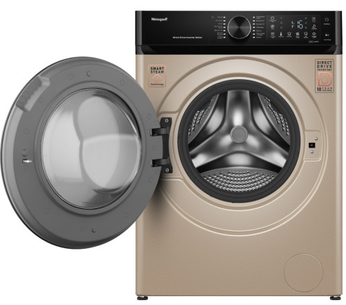 Стиральная машина Weissgauff (Вайсгауф) WM 59411 Direct Drive Inverter Steam Champagne