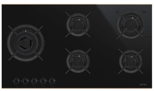 Газовая варочная панель Smeg (Смег) PV695LCNR