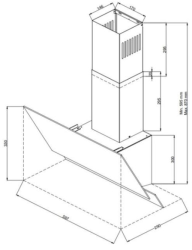Вытяжка Zigmund-Shtain (Зигмунд-Штайн) K 146.6 B