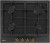 Газовая варочная панель Korting (Кёртинг) HG 660 CRN Газовая варочная панель Korting (Кёртинг) HG 660 CRN