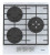Газовая варочная панель Korting (Кёртинг) HGG 4825 CTW