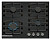 Газовая варочная панель Bosch (Бош) PNN6B6K40