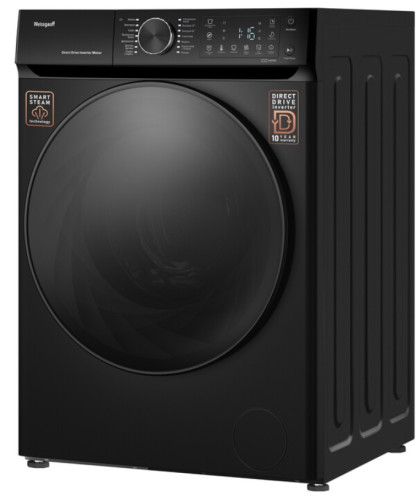 Встраиваемая стиральная машина Weissgauff (Вайсгауф) WM 59411 Direct Drive Inverter Steam Matt Black