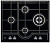Газовая варочная панель Electrolux (Электролюкс) GPE 363 RCK
