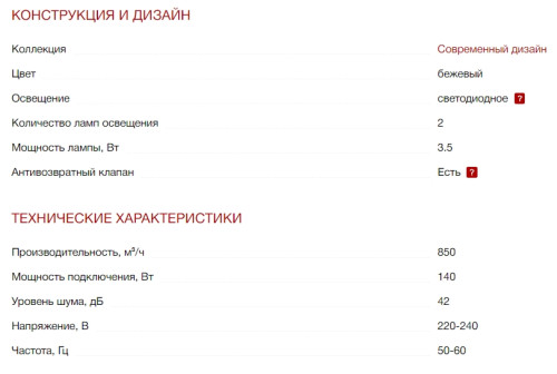 Встраиваемая вытяжка Kuppersberg (Купперсберг) INLINEA 52 Beige