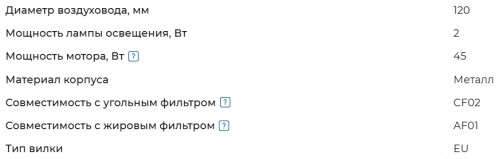 Встраиваемая вытяжка Meferi (Мефери) INBOX60WH POWER